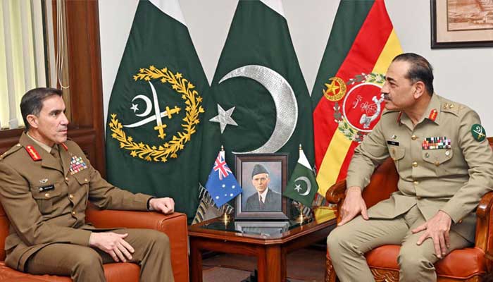 Australian Army Chief Praises Pakistan’s Counter-Terrorism Efforts During Meeting with COAS